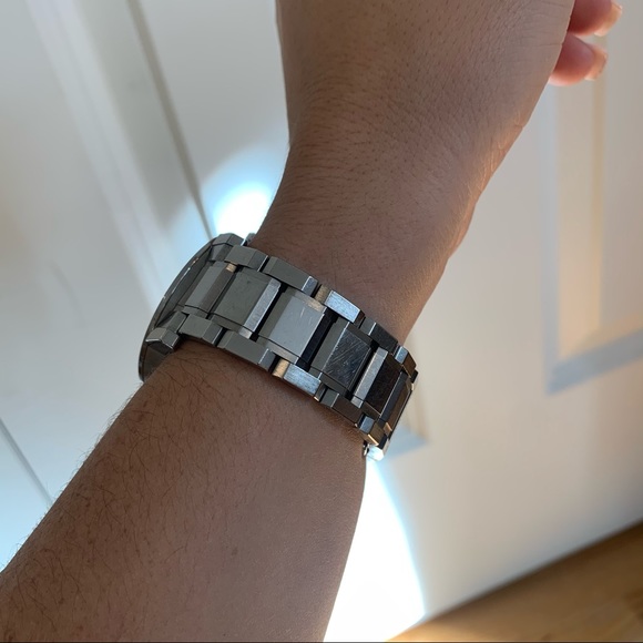 Burberry Silver Check Watch 38mm - Picture 5 of 11